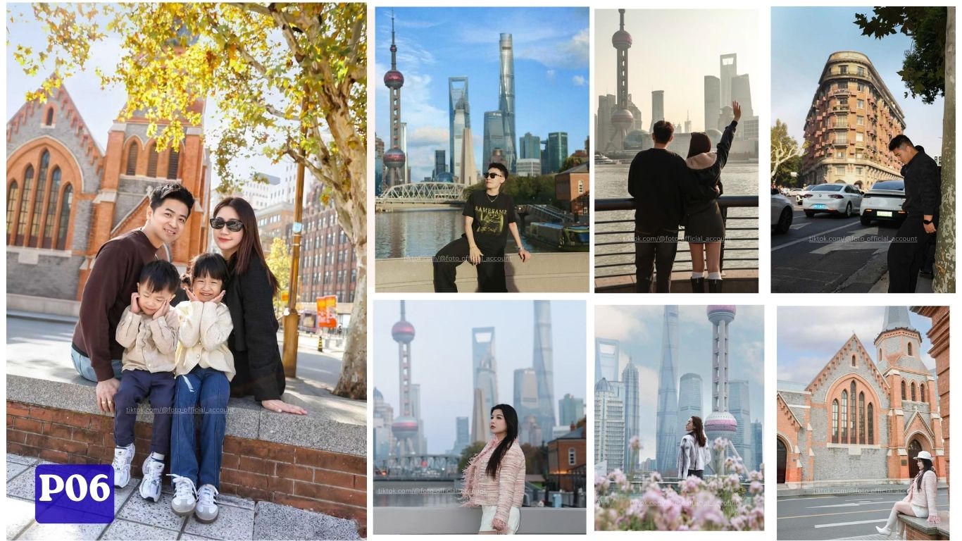 ไอเดียถ่ายรูป Shanghai City Walk กับช่างภาพไทย MY FOTO