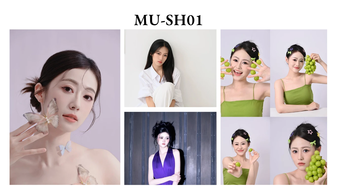 MU-SH01 makeup artist portfolio, MY FOTO Shanghai