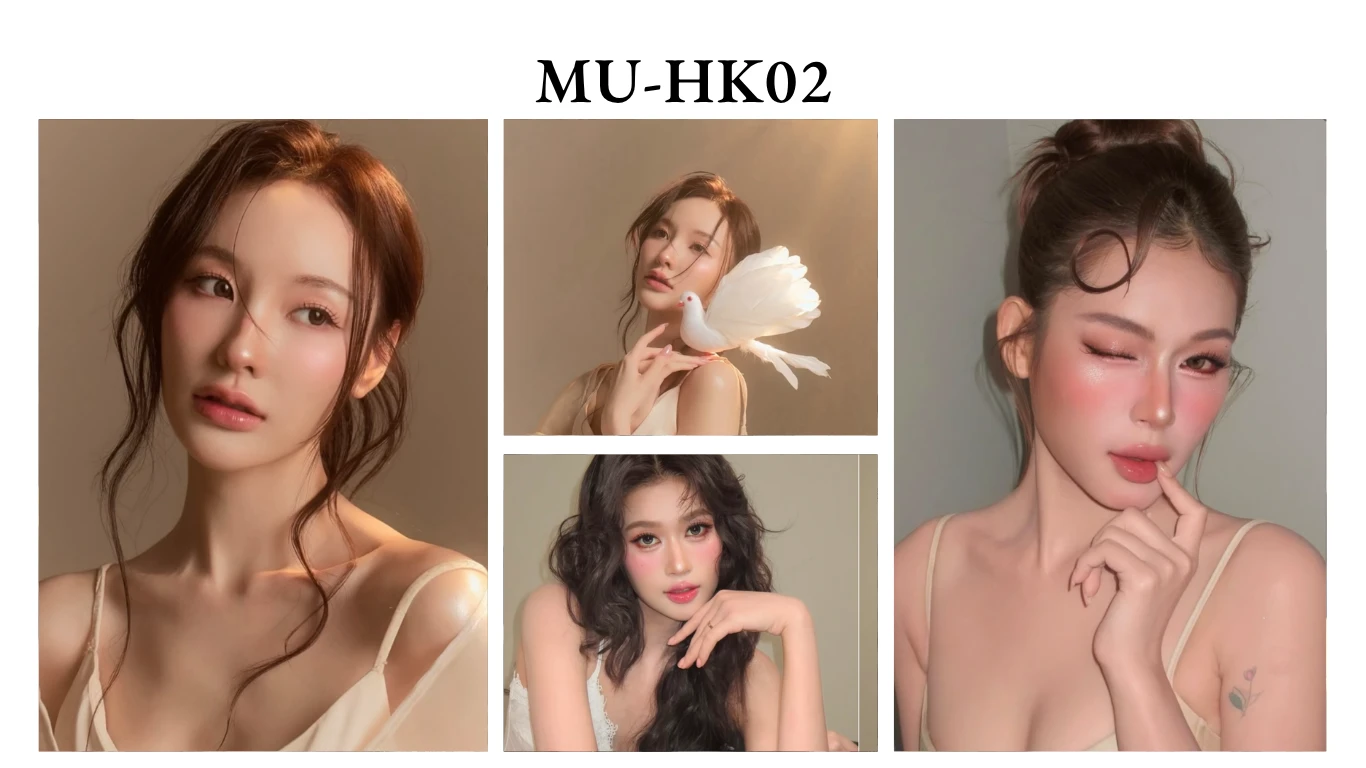 MU-HK02 makeup artist portfolio, MY FOTO Hong Kong